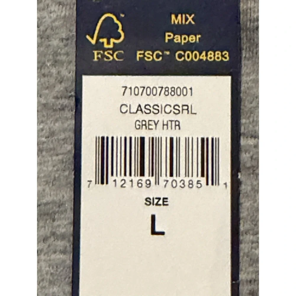Polo Ralph Lauren Lightweight Pullover Hoodie Grey HTR Men's Size Large NWT